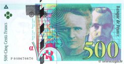 500 Francs PIERRE ET MARIE CURIE FRANCE 1998 F.76.04
