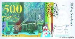 500 Francs PIERRE ET MARIE CURIE FRANCE 1998 F.76.04 UNC-
