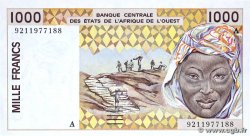1000 Francs WEST AFRICAN STATES 1992 P.111Ab