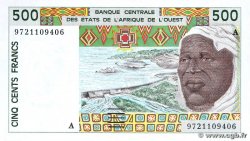 500 Francs WEST AFRICAN STATES 1997 P.110Ag
