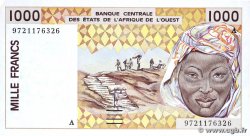 1000 Francs WEST AFRICAN STATES 1997 P.111Ag