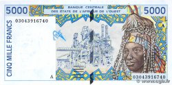 5000 Francs WEST AFRICAN STATES 2003 P.113Am