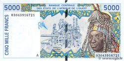 5000 Francs WEST AFRICAN STATES 2003 P.113Am