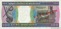 100 Ouguiya Spécimen MAURITANIE 1974 P.04as pr.NEUF