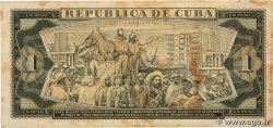 1 Peso CUBA 1961 P.094a F+