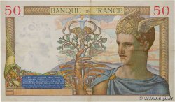 50 Francs CÉRÈS modifié FRANCIA 1939 F.18.25 MBC