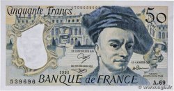 50 Francs QUENTIN DE LA TOUR FRANKREICH 1991 F.67.17 fST