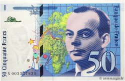 50 Francs SAINT-EXUPÉRY FRANCE 1992 F.72.01aN