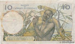 10 Francs FRENCH WEST AFRICA 1949 P.37 fVZ