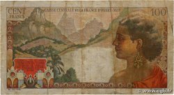 100 Francs La Bourdonnais CCFOM FRENCH EQUATORIAL AFRICA 1947 A.133a F