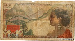 100 Francs La Bourdonnais CCFOM AFRIQUE ÉQUATORIALE FRANÇAISE 1947 A.133a RC+