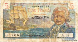 5 Francs Bougainville CCFOM AFRIQUE ÉQUATORIALE FRANÇAISE 1947 A.129a F