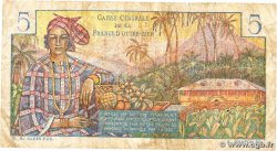 5 Francs Bougainville CCFOM AFRIQUE ÉQUATORIALE FRANÇAISE 1947 A.129a F