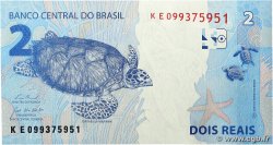 2 Reais BRÉSIL 2010 P.252g NEUF