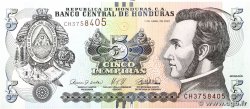 5Lempiras HONDURAS 2022 P.098 UNC