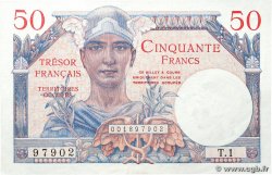 50 Francs TRÉSOR FRANÇAIS FRANCIA 1947 VF.31.01