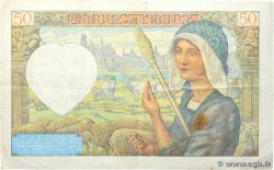50 Francs JACQUES CŒUR FRANCE 1941 F.19.09 F