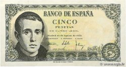5 Pesetas ESPAÑA 1951 P.140a