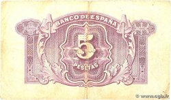 5 Pesetas SPAGNA 1935 P.085a MB