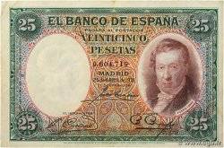 25 Pesetas ESPAÑA 1931 P.081