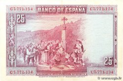 25 Pesetas SPAIN 1928 P.074b VF+