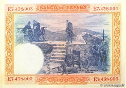 100 Pesetas SPAIN 1925 P.069c VF+