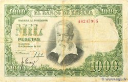 1000 Pesetas ESPAÑA 1951 P.143a