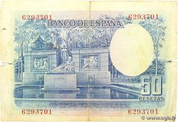 50 Pesetas SPAIN 1935 P.088 VG