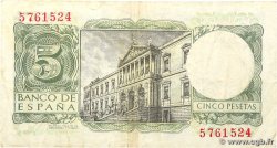 5 Pesetas SPAIN 1954 P.146 VF-