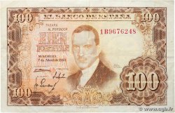 100 Pesetas ESPAÑA 1953 P.145