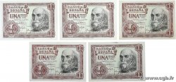 1 Peseta Lot ESPAÑA 1953 P.144