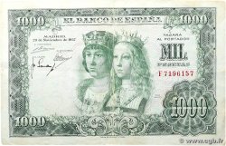 1000 Pesetas ESPAÑA 1957 P.149a
