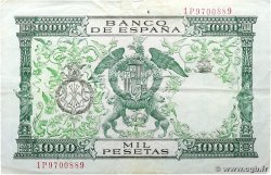 1000 Pesetas SPAIN 1957 P.149a VF