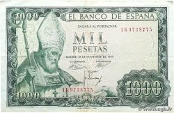 1000 Pesetas ESPAÑA 1965 P.151