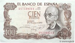 100 Pesetas ESPAÑA 1970 P.152a