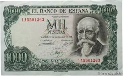 1000 Pesetas ESPAÑA 1971 P.154