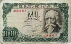 1000 Pesetas ESPAÑA 1971 P.154