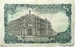 1000 Pesetas ESPAÑA 1971 P.154 BC