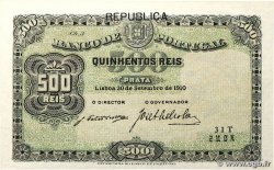 500 Reis PORTUGAL 1910 P.105