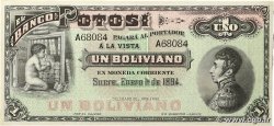 1 Boliviano Non émis BOLIVIA 1894 PS.231