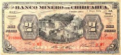 2 Pesos MEXICO 1914 PS.0184