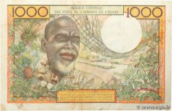 1000 Francs WEST AFRICAN STATES 1965 P.103Ad VF