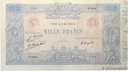 1000 Francs BLEU ET ROSE FRANCE 1926 F.36.42 F