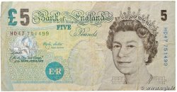 5 Pounds ENGLAND 2002 P.391b F