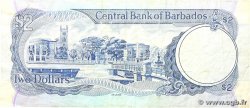 2 Dollars BARBADE 1980 P.30a TB+