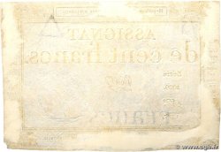 100 Francs FRANCE 1795 Ass.48a F+