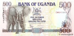 500 Shillings OUGANDA 1991 P.33b SPL