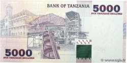 5000 Shilingi TANZANIA 2003 P.38 UNC-