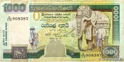 1000 Rupees SRI LANKA 2004 P.120c MB