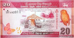 20 Rupees SRI LANKA 2015 P.123c ST